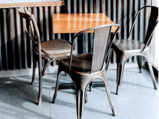 Marais Chairs and Nova Table